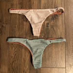 Bundle of 2 Pairs of Acacia Pipeline Mesh Bottoms